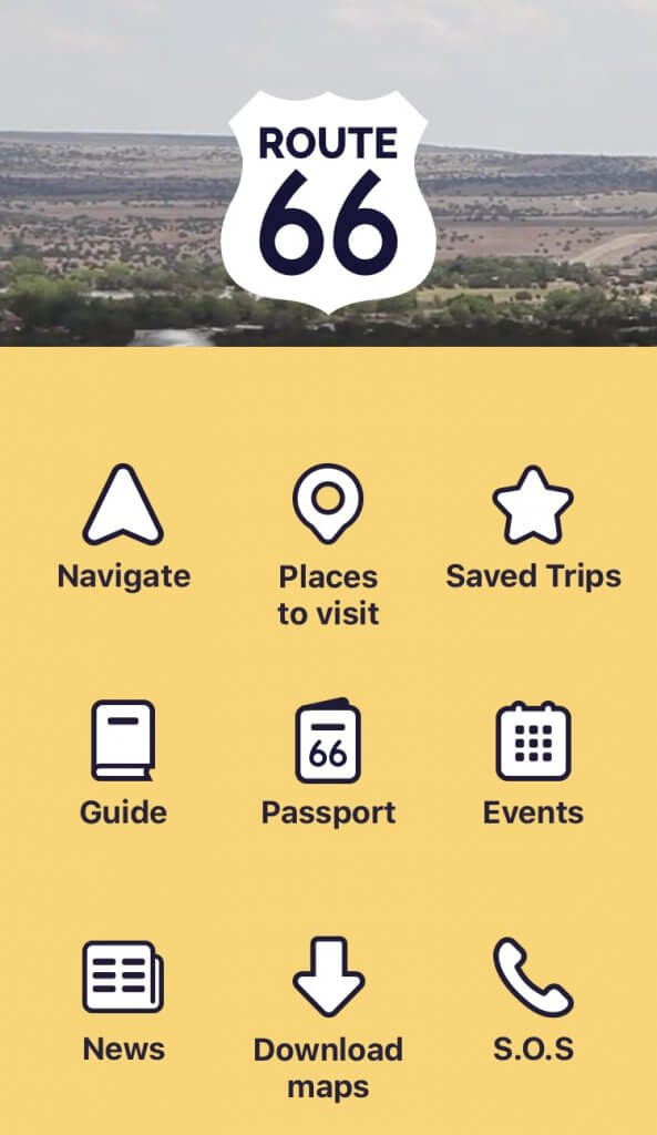 Route 66 Navigation App